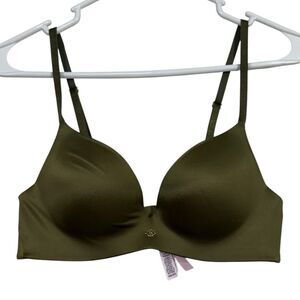 Victoria's Secret 34B Olive Green Padded No Wire Bra
